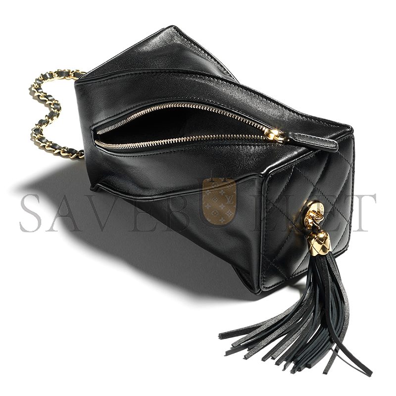 Ch*el clutch with chain lambskin ap4686 (18*9*9cm)